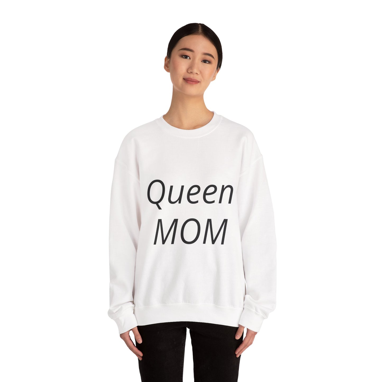 Queen MOM Sweatshirt - Mother's Day Cozy Crewneck